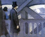 Gustave Caillebotte Bridge oil
